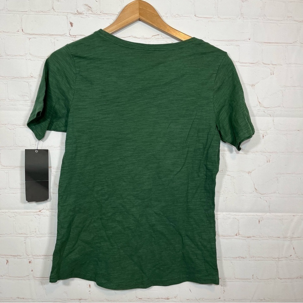 New York Jets NFL T Shirt Womens Small Green Logo Short Sleeve Football NWT - Picture 8 of 8